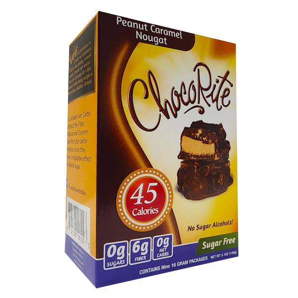ChocoRite Peanut Caramel Nougat Box of 12 ChocoRite Peanut Caramel Nougat Box of 12