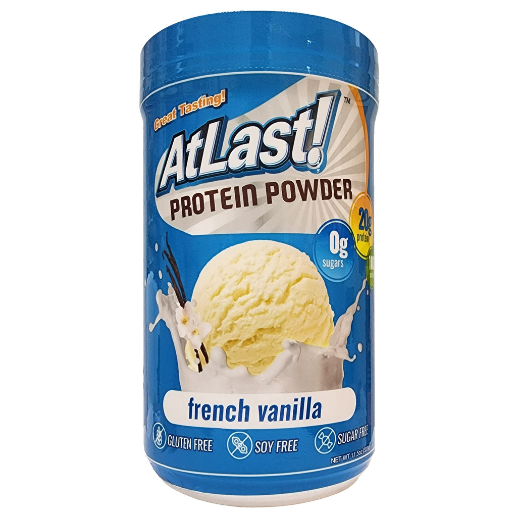 AtLast! French Vanilla Protein Powder – HealthSmart Foods
