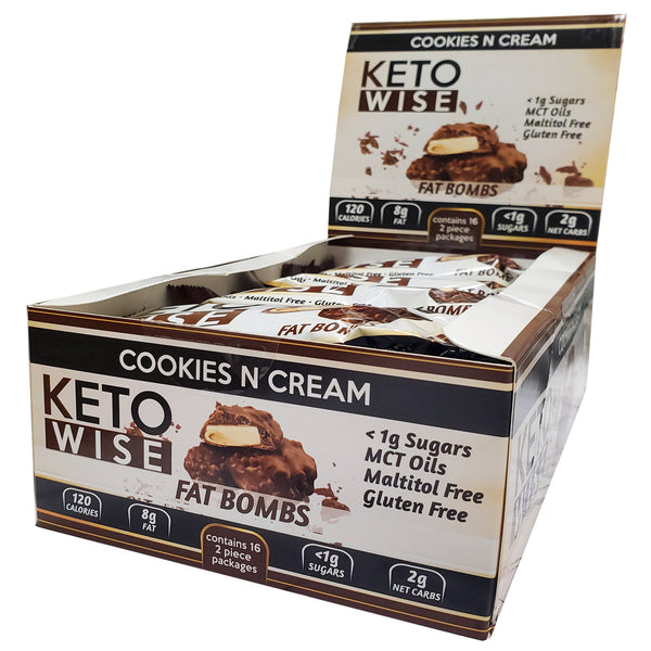 Keto Wise Fat Bombs Cookies N Cream Keto Wise Fat Bombs Cookies N Cream