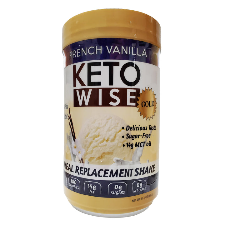 Keto Wise French Vanilla Meal Replacement Shake