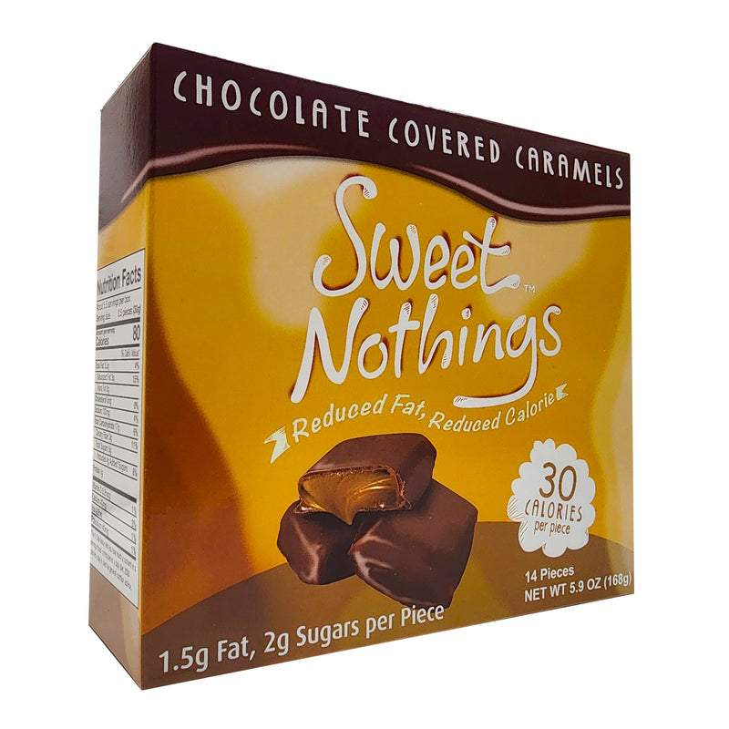 Sweet Nothings Chocolate Covered Caramels 14 Count Box