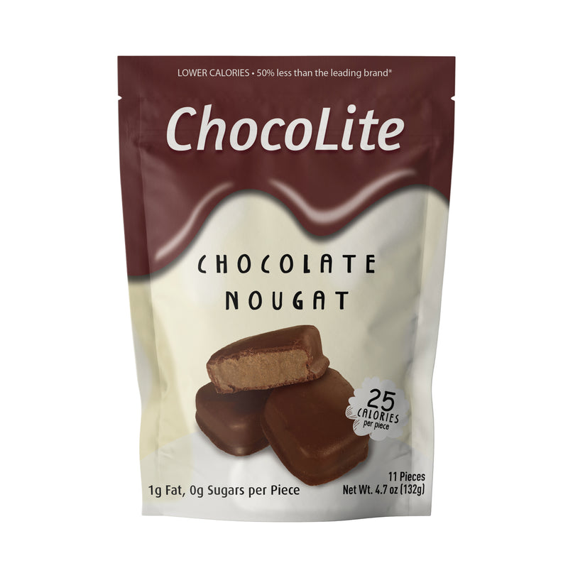 ChocoLite Chocolate Nougat 11 Count Pouch
