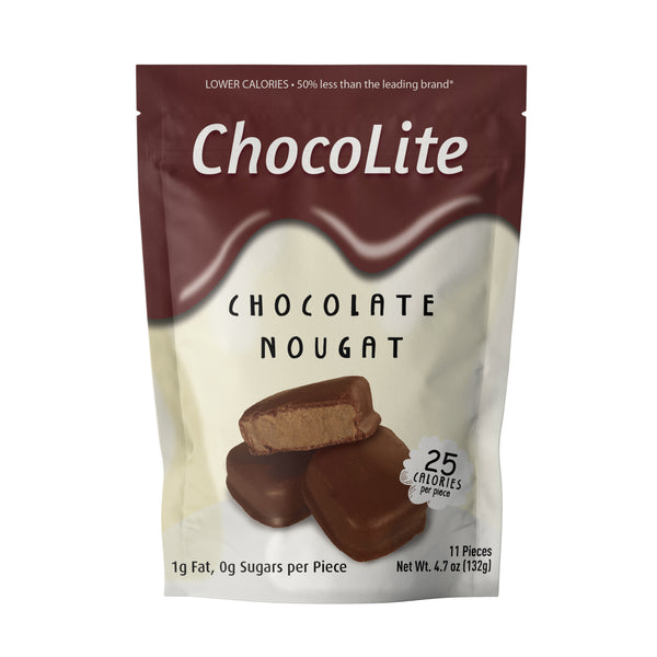 ChocoLite Chocolate Nougat 11 Count Pouch
