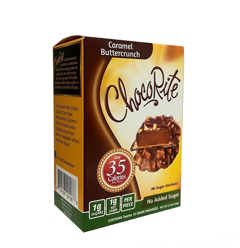 **NEW** ChocoRite Caramel Buttercrunch Box of 12