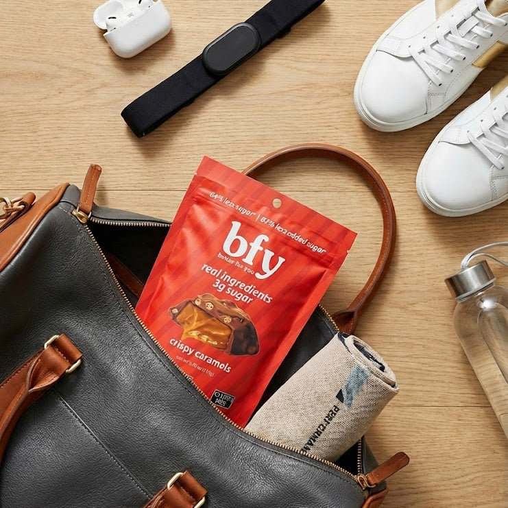 bfy milk chocolate caramel crispy – HealthSmart Foods