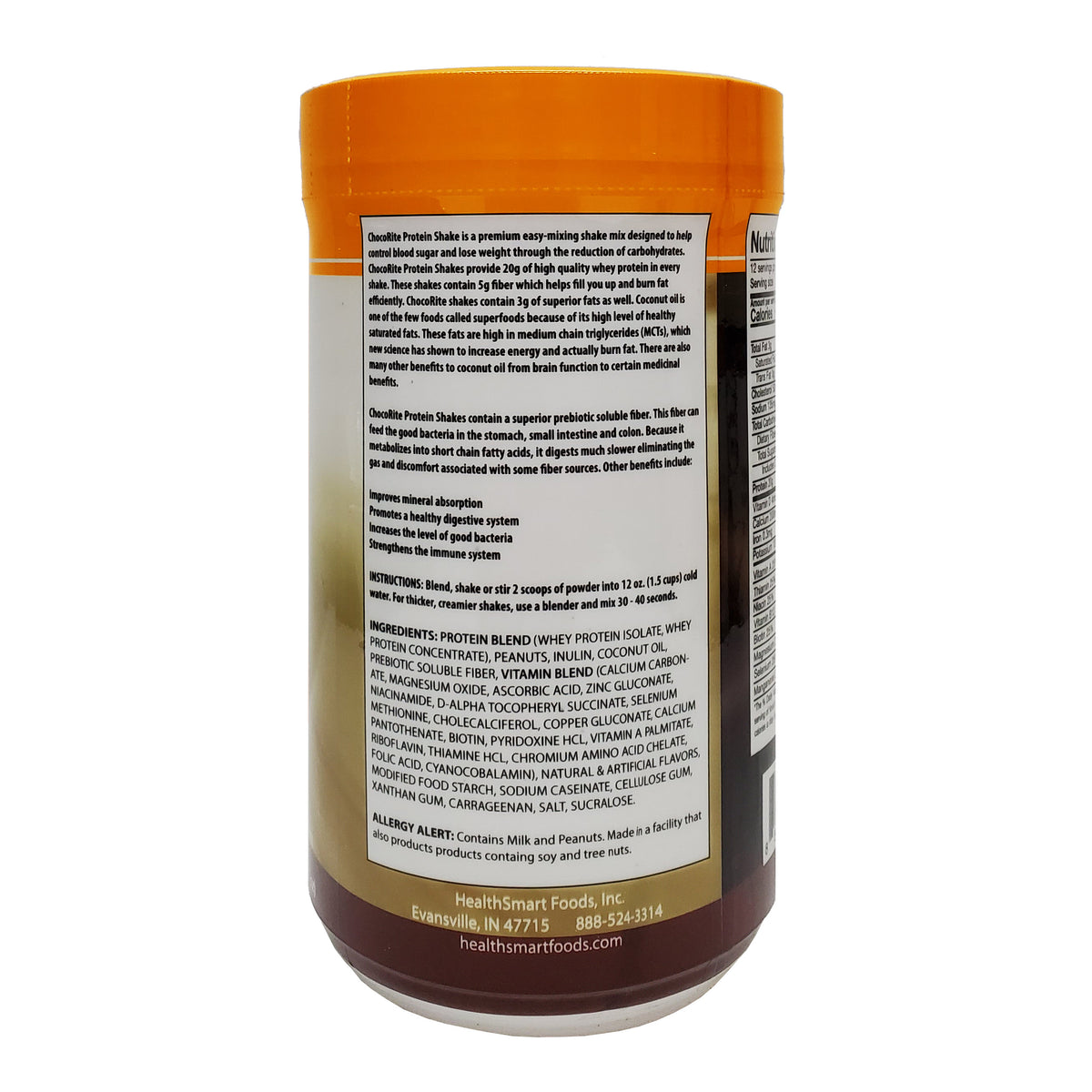 ChocoRite Protein Shake Mix Peanut Butter